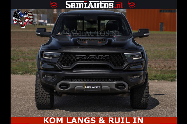 Dodge Ram TRX HELLCAT | 6.2 V8 712PK SUPERCHARGER | FULLY LOADED | CARBON | BLACK ON BLACK | CREW CAB | DUBBELE CABINE | 5 PERSOONS |