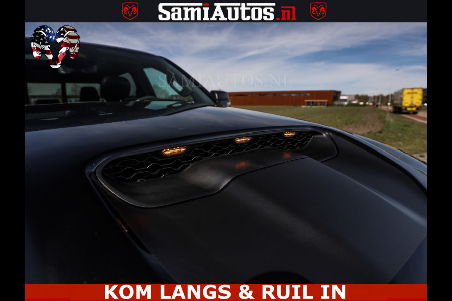Dodge Ram TRX HELLCAT | 6.2 V8 712PK SUPERCHARGER | FULLY LOADED | CARBON | BLACK ON BLACK | CREW CAB | DUBBELE CABINE | 5 PERSOONS |