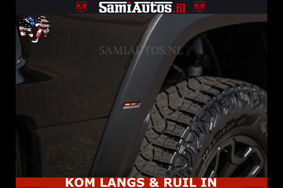 Dodge Ram TRX HELLCAT | 6.2 V8 712PK SUPERCHARGER | FULLY LOADED | CARBON | BLACK ON BLACK | CREW CAB | DUBBELE CABINE | 5 PERSOONS |