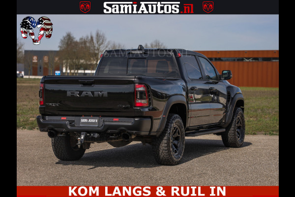 Dodge Ram TRX HELLCAT | 6.2 V8 712PK SUPERCHARGER | FULLY LOADED | CARBON | BLACK ON BLACK | CREW CAB | DUBBELE CABINE | 5 PERSOONS |