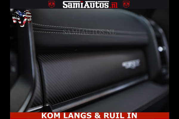 Dodge Ram TRX HELLCAT | 6.2 V8 712PK SUPERCHARGER | FULLY LOADED | CARBON | BLACK ON BLACK | CREW CAB | DUBBELE CABINE | 5 PERSOONS |