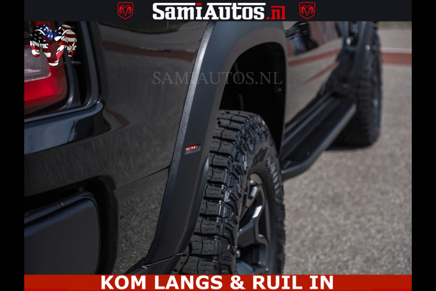 Dodge Ram TRX HELLCAT | 6.2 V8 712PK SUPERCHARGER | FULLY LOADED | CARBON | BLACK ON BLACK | CREW CAB | DUBBELE CABINE | 5 PERSOONS |