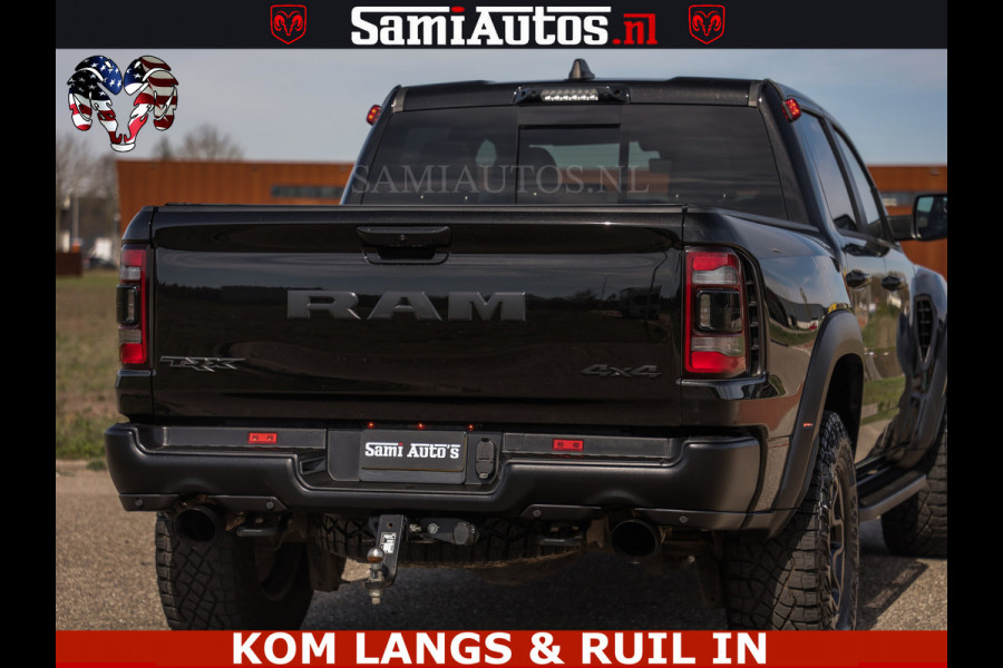 Dodge Ram TRX HELLCAT | 6.2 V8 712PK SUPERCHARGER | FULLY LOADED | CARBON | BLACK ON BLACK | CREW CAB | DUBBELE CABINE | 5 PERSOONS |