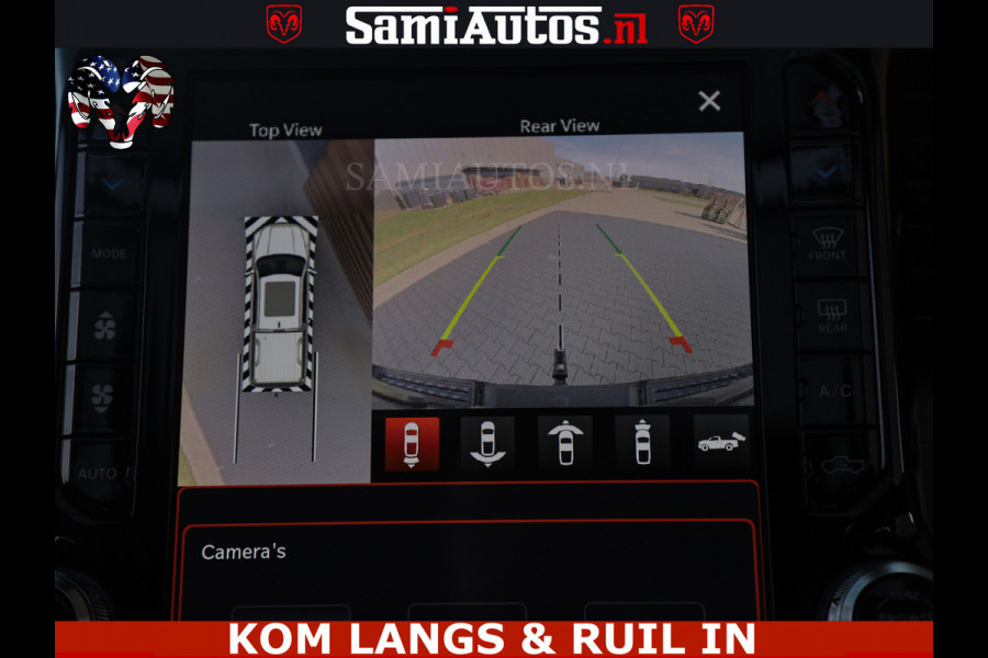 Dodge Ram TRX HELLCAT | 6.2 V8 712PK SUPERCHARGER | FULLY LOADED | CARBON | BLACK ON BLACK | CREW CAB | DUBBELE CABINE | 5 PERSOONS |