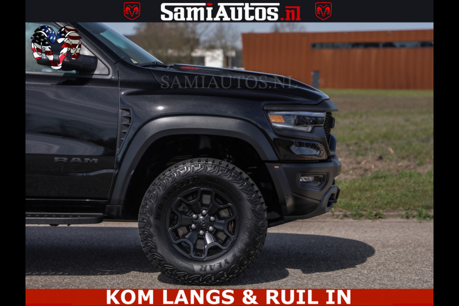 Dodge Ram TRX HELLCAT | 6.2 V8 712PK SUPERCHARGER | FULLY LOADED | CARBON | BLACK ON BLACK | CREW CAB | DUBBELE CABINE | 5 PERSOONS |