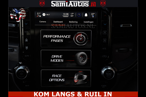 Dodge Ram TRX HELLCAT | 6.2 V8 712PK SUPERCHARGER | FULLY LOADED | CARBON | BLACK ON BLACK | CREW CAB | DUBBELE CABINE | 5 PERSOONS |