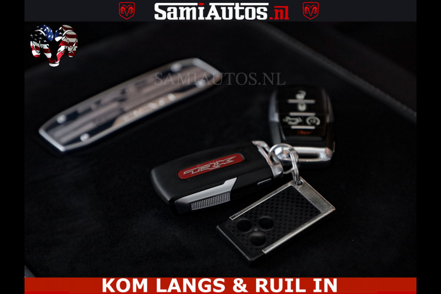 Dodge Ram TRX HELLCAT | 6.2 V8 712PK SUPERCHARGER | FULLY LOADED | CARBON | BLACK ON BLACK | CREW CAB | DUBBELE CABINE | 5 PERSOONS |