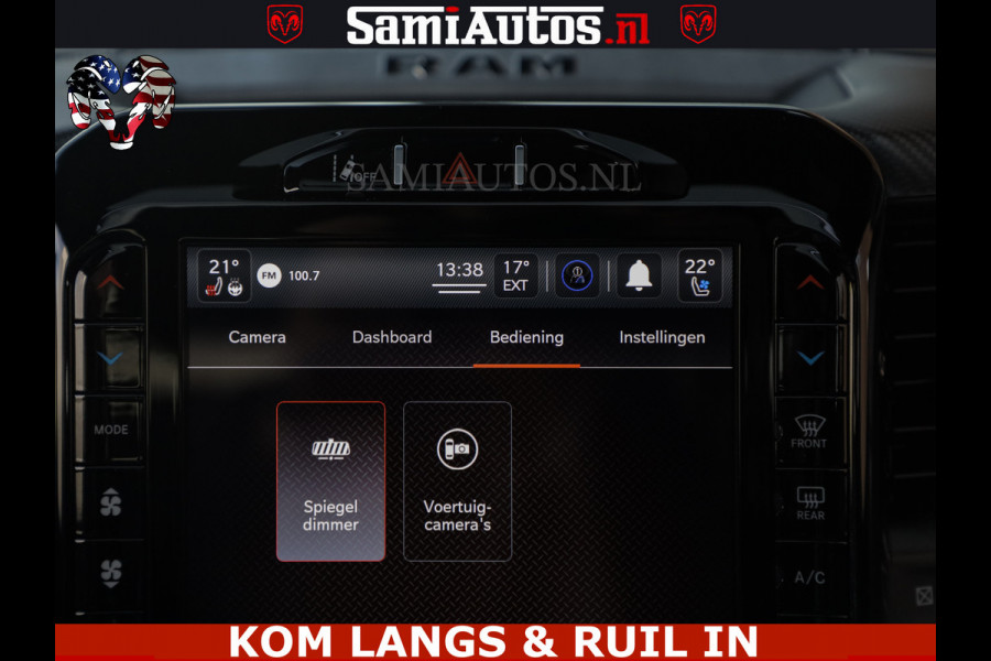 Dodge Ram TRX HELLCAT | 6.2 V8 712PK SUPERCHARGER | FULLY LOADED | CARBON | BLACK ON BLACK | CREW CAB | DUBBELE CABINE | 5 PERSOONS |