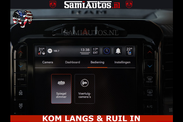 Dodge Ram TRX HELLCAT | 6.2 V8 712PK SUPERCHARGER | FULLY LOADED | CARBON | BLACK ON BLACK | CREW CAB | DUBBELE CABINE | 5 PERSOONS |