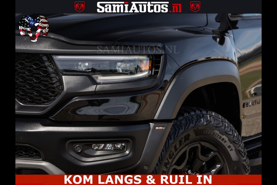 Dodge Ram TRX HELLCAT | 6.2 V8 712PK SUPERCHARGER | FULLY LOADED | CARBON | BLACK ON BLACK | CREW CAB | DUBBELE CABINE | 5 PERSOONS |