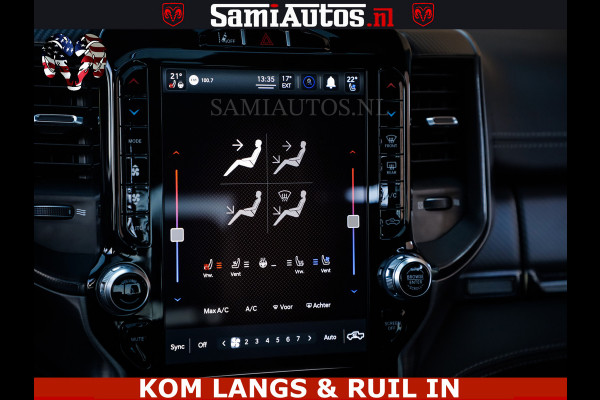 Dodge Ram TRX HELLCAT | 6.2 V8 712PK SUPERCHARGER | FULLY LOADED | CARBON | BLACK ON BLACK | CREW CAB | DUBBELE CABINE | 5 PERSOONS |