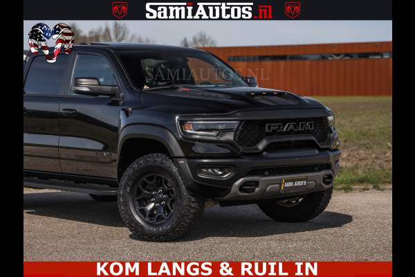 Dodge Ram TRX HELLCAT | 6.2 V8 712PK SUPERCHARGER | FULLY LOADED | CARBON | BLACK ON BLACK | CREW CAB | DUBBELE CABINE | 5 PERSOONS |