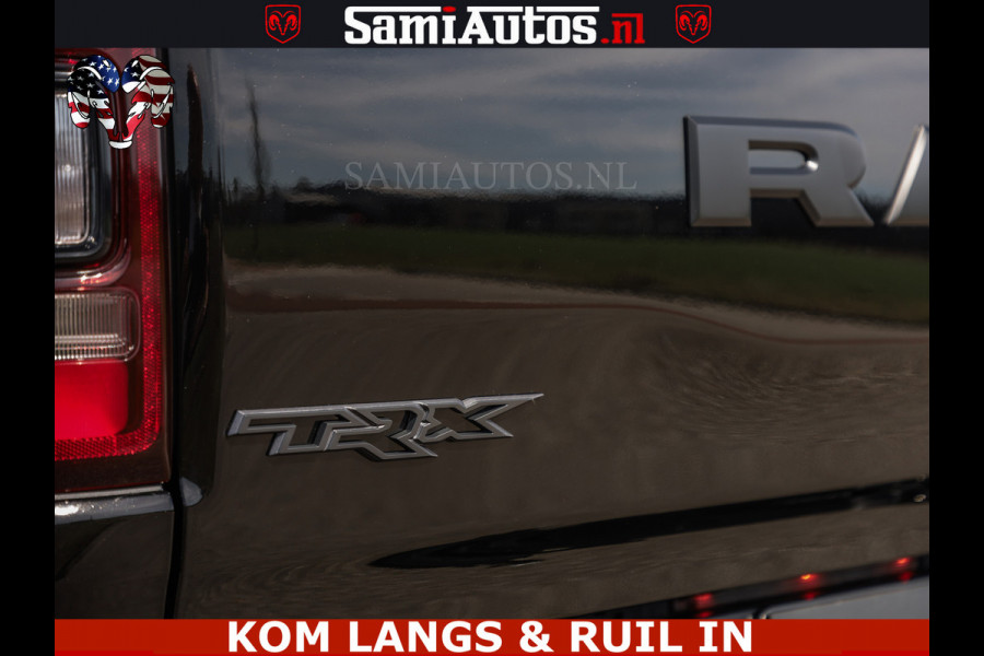 Dodge Ram TRX HELLCAT | 6.2 V8 712PK SUPERCHARGER | FULLY LOADED | CARBON | BLACK ON BLACK | CREW CAB | DUBBELE CABINE | 5 PERSOONS |