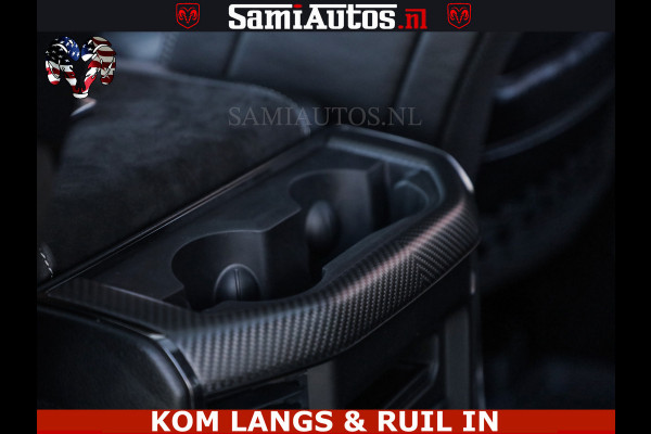 Dodge Ram TRX HELLCAT | 6.2 V8 712PK SUPERCHARGER | FULLY LOADED | CARBON | BLACK ON BLACK | CREW CAB | DUBBELE CABINE | 5 PERSOONS |