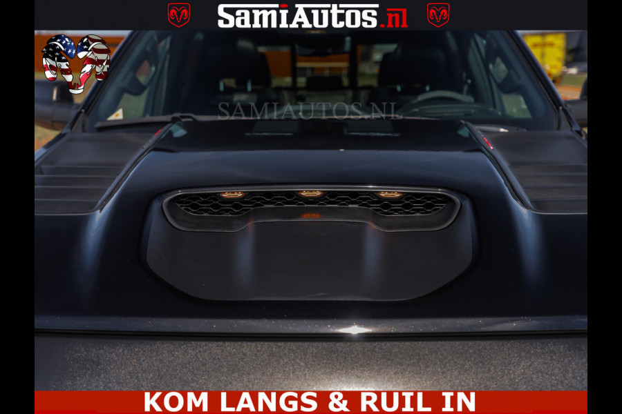 Dodge Ram TRX HELLCAT | 6.2 V8 712PK SUPERCHARGER | FULLY LOADED | CARBON | BLACK ON BLACK | CREW CAB | DUBBELE CABINE | 5 PERSOONS |