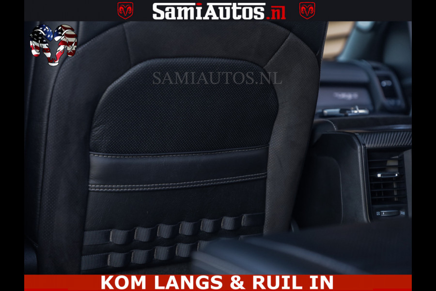 Dodge Ram TRX HELLCAT | 6.2 V8 712PK SUPERCHARGER | FULLY LOADED | CARBON | BLACK ON BLACK | CREW CAB | DUBBELE CABINE | 5 PERSOONS |