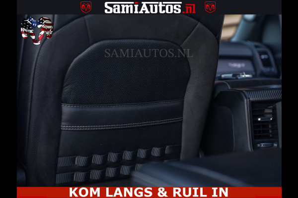 Dodge Ram TRX HELLCAT | 6.2 V8 712PK SUPERCHARGER | FULLY LOADED | CARBON | BLACK ON BLACK | CREW CAB | DUBBELE CABINE | 5 PERSOONS |