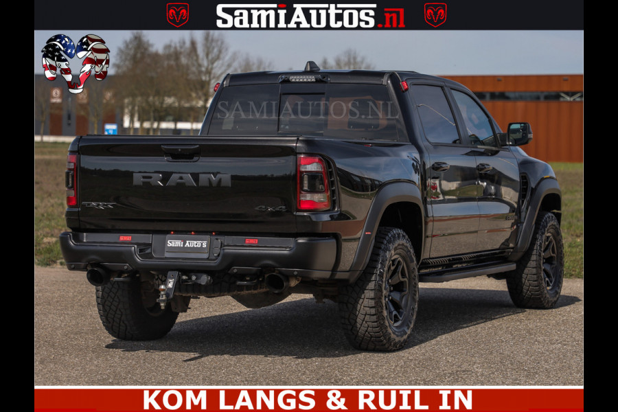 Dodge Ram TRX HELLCAT | 6.2 V8 712PK SUPERCHARGER | FULLY LOADED | CARBON | BLACK ON BLACK | CREW CAB | DUBBELE CABINE | 5 PERSOONS |