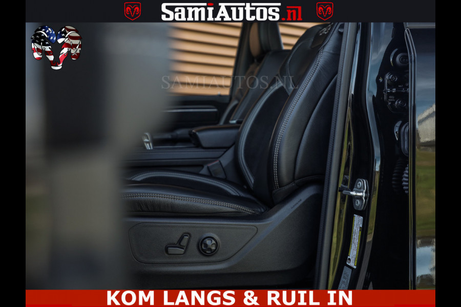 Dodge Ram TRX HELLCAT | 6.2 V8 712PK SUPERCHARGER | FULLY LOADED | CARBON | BLACK ON BLACK | CREW CAB | DUBBELE CABINE | 5 PERSOONS |