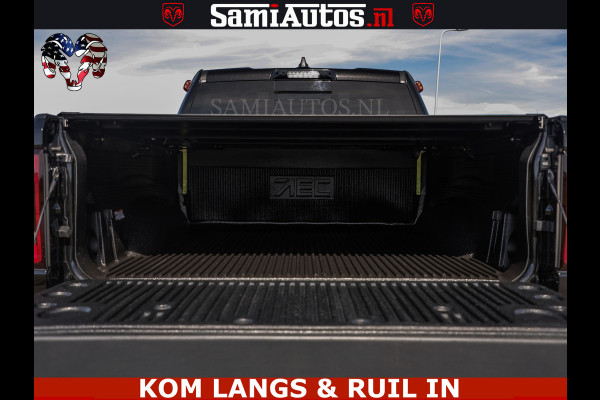 Dodge Ram TRX HELLCAT | 6.2 V8 712PK SUPERCHARGER | FULLY LOADED | CARBON | BLACK ON BLACK | CREW CAB | DUBBELE CABINE | 5 PERSOONS |