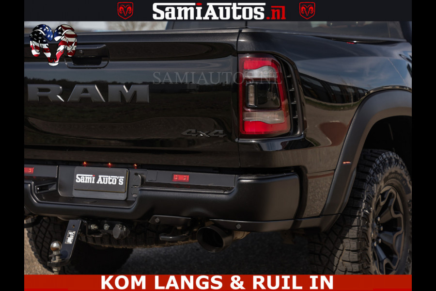 Dodge Ram TRX HELLCAT | 6.2 V8 712PK SUPERCHARGER | FULLY LOADED | CARBON | BLACK ON BLACK | CREW CAB | DUBBELE CABINE | 5 PERSOONS |