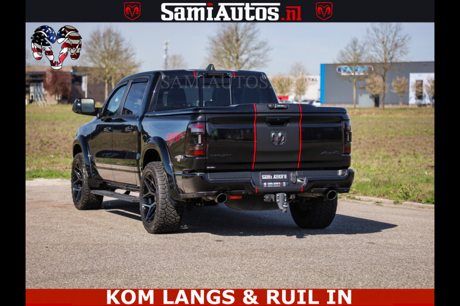 Dodge Ram GT HULK | 5.7 V8 HEMI | VIRTUAL COCKPIT | HEAD-UP | ADAPTIVE CRUISE | 360 CAMERA | TRX PACK | Comfortabele Dubbele Cabine met Royale 5 Zitplaatsen | BPM vrij