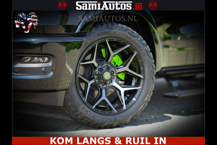 Dodge Ram Limited Night High Output 540HP 706Nm | Massage + Full Option | De Meest Luxe en Volle Pick-Up in zijn Klasse | Comfortabele Dubbele Cabine met Royale 5 Zitplaatsen | BPM vrij | Nu Leverbaar uit Voorraad | Voorraad Nr 2300 - 7689