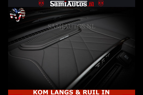 Dodge Ram Limited Night High Output 540HP 706Nm | Massage + Full Option | De Meest Luxe en Volle Pick-Up in zijn Klasse | Comfortabele Dubbele Cabine met Royale 5 Zitplaatsen | BPM vrij | Nu Leverbaar uit Voorraad | Voorraad Nr 2300 - 7689