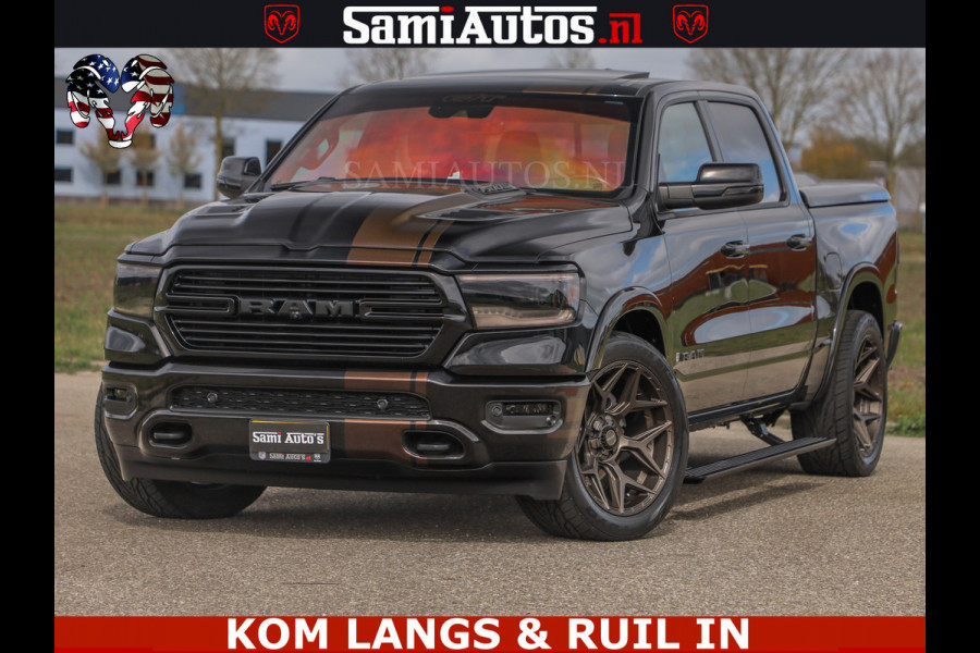 Dodge Ram GT EDITION | TRX PACK | 5.7 V8 HEMI | BRONZE LINE | LUCHT VERING | VITUAL | ADAPTIVE CRUISE | PANORAMADAK | MEGA DIK | Comfortabele Dubbele Cabine met Royale 5 Zitplaatsen | DC |