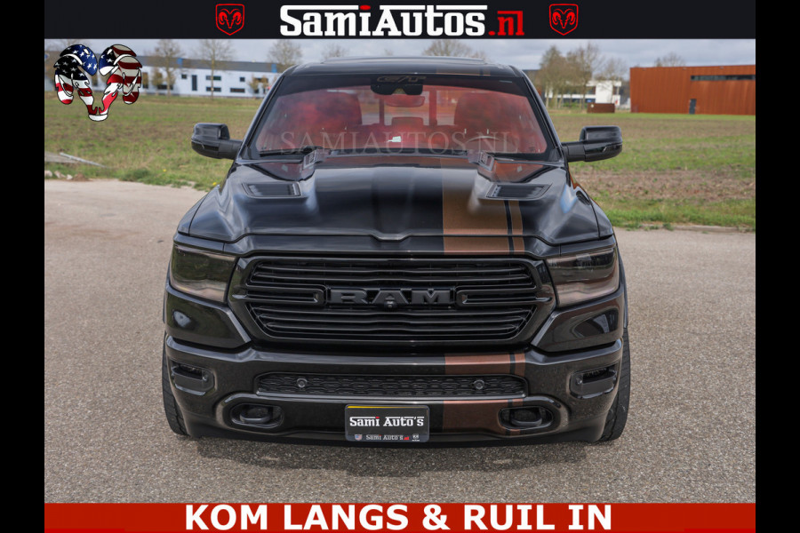 Dodge Ram GT EDITION | TRX PACK | 5.7 V8 HEMI | BRONZE LINE | LUCHT VERING | VITUAL | ADAPTIVE CRUISE | PANORAMADAK | MEGA DIK | Comfortabele Dubbele Cabine met Royale 5 Zitplaatsen | DC |