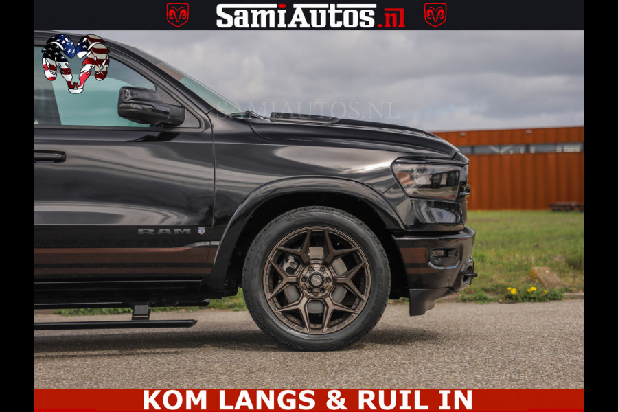 Dodge Ram GT EDITION | TRX PACK | 5.7 V8 HEMI | BRONZE LINE | LUCHT VERING | VITUAL | ADAPTIVE CRUISE | PANORAMADAK | MEGA DIK | Comfortabele Dubbele Cabine met Royale 5 Zitplaatsen | DC |