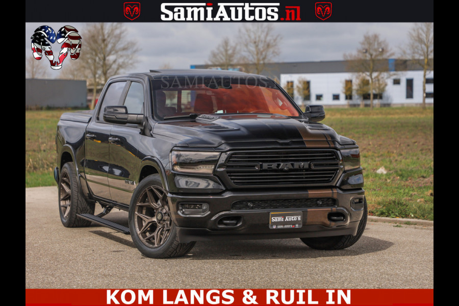Dodge Ram GT EDITION | TRX PACK | 5.7 V8 HEMI | BRONZE LINE | LUCHT VERING | VITUAL | ADAPTIVE CRUISE | PANORAMADAK | MEGA DIK | Comfortabele Dubbele Cabine met Royale 5 Zitplaatsen | DC |