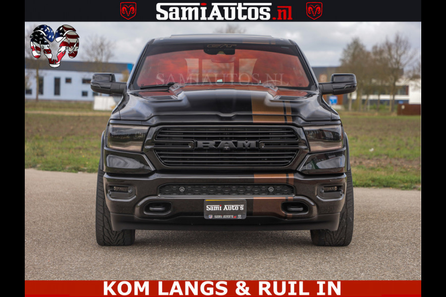 Dodge Ram GT EDITION | TRX PACK | 5.7 V8 HEMI | BRONZE LINE | LUCHT VERING | VITUAL | ADAPTIVE CRUISE | PANORAMADAK | MEGA DIK | Comfortabele Dubbele Cabine met Royale 5 Zitplaatsen | DC |