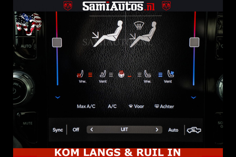Dodge Ram GT EDITION | TRX PACK | 5.7 V8 HEMI | BRONZE LINE | LUCHT VERING | VITUAL | ADAPTIVE CRUISE | PANORAMADAK | MEGA DIK | Comfortabele Dubbele Cabine met Royale 5 Zitplaatsen | DC |