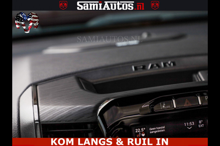 Dodge Ram GT EDITION | TRX PACK | 5.7 V8 HEMI | BRONZE LINE | LUCHT VERING | VITUAL | ADAPTIVE CRUISE | PANORAMADAK | MEGA DIK | Comfortabele Dubbele Cabine met Royale 5 Zitplaatsen | DC |