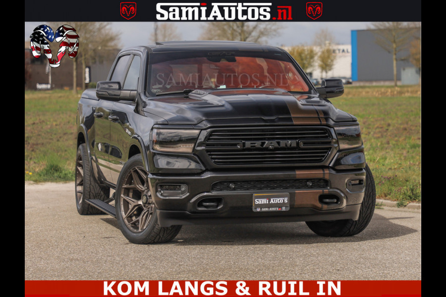 Dodge Ram GT EDITION | TRX PACK | 5.7 V8 HEMI | BRONZE LINE | LUCHT VERING | VITUAL | ADAPTIVE CRUISE | PANORAMADAK | MEGA DIK | Comfortabele Dubbele Cabine met Royale 5 Zitplaatsen | DC |
