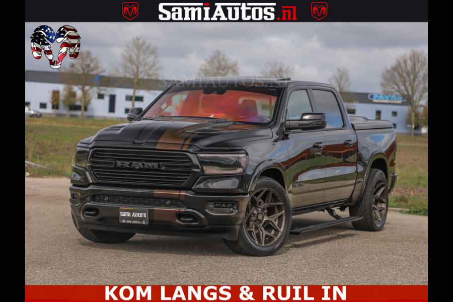Dodge Ram GT EDITION | TRX PACK | 5.7 V8 HEMI | BRONZE LINE | LUCHT VERING | VITUAL | ADAPTIVE CRUISE | PANORAMADAK | MEGA DIK | Comfortabele Dubbele Cabine met Royale 5 Zitplaatsen | DC |