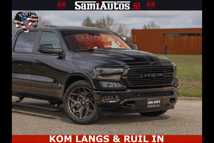 Dodge Ram GT EDITION | TRX PACK | 5.7 V8 HEMI | BRONZE LINE | LUCHT VERING | VITUAL | ADAPTIVE CRUISE | PANORAMADAK | MEGA DIK | Comfortabele Dubbele Cabine met Royale 5 Zitplaatsen | DC |
