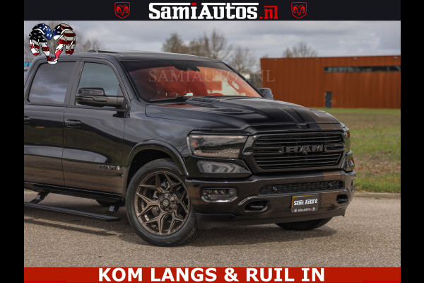Dodge Ram GT EDITION | TRX PACK | 5.7 V8 HEMI | BRONZE LINE | LUCHT VERING | VITUAL | ADAPTIVE CRUISE | PANORAMADAK | MEGA DIK | Comfortabele Dubbele Cabine met Royale 5 Zitplaatsen | DC |