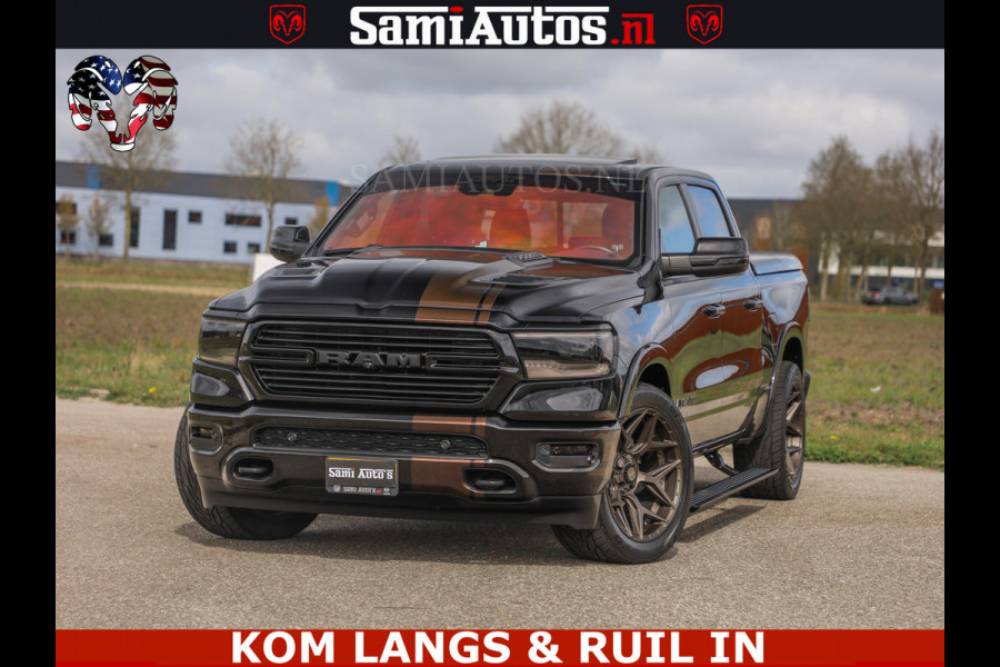Dodge Ram GT EDITION | TRX PACK | 5.7 V8 HEMI | BRONZE LINE | LUCHT VERING | VITUAL | ADAPTIVE CRUISE | PANORAMADAK | MEGA DIK | Comfortabele Dubbele Cabine met Royale 5 Zitplaatsen | DC |