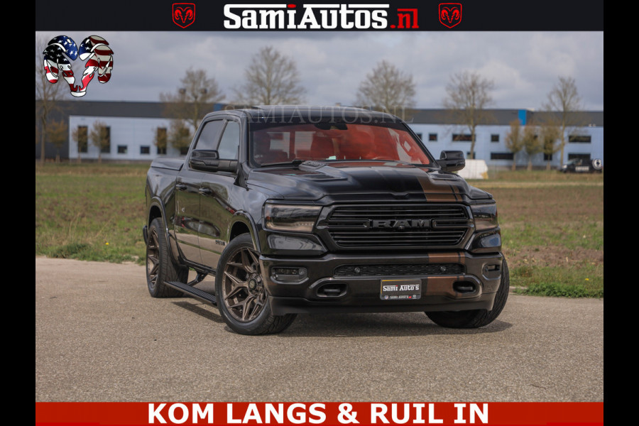 Dodge Ram GT EDITION | TRX PACK | 5.7 V8 HEMI | BRONZE LINE | LUCHT VERING | VITUAL | ADAPTIVE CRUISE | PANORAMADAK | MEGA DIK | Comfortabele Dubbele Cabine met Royale 5 Zitplaatsen | DC |