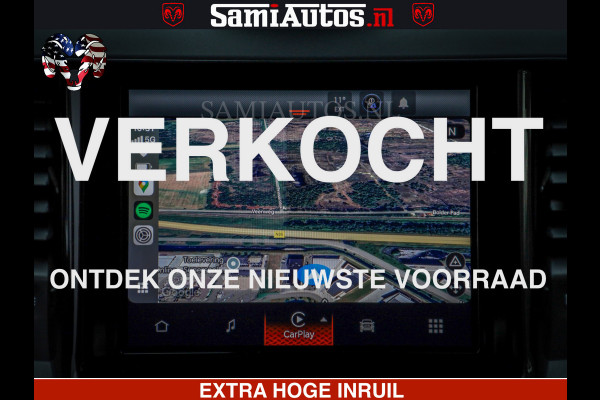 Dodge Ram RS LEDER RODE STIKSELS | 6 PERSOONS | 420Pk 636Nm | Pick-Up | Comfortabele Dubbele Cabine met Royale 6 Zitplaatsen | BPM vrij | Nu Leverbaar uit Voorraad | Voorraad Nr 2217- 2911