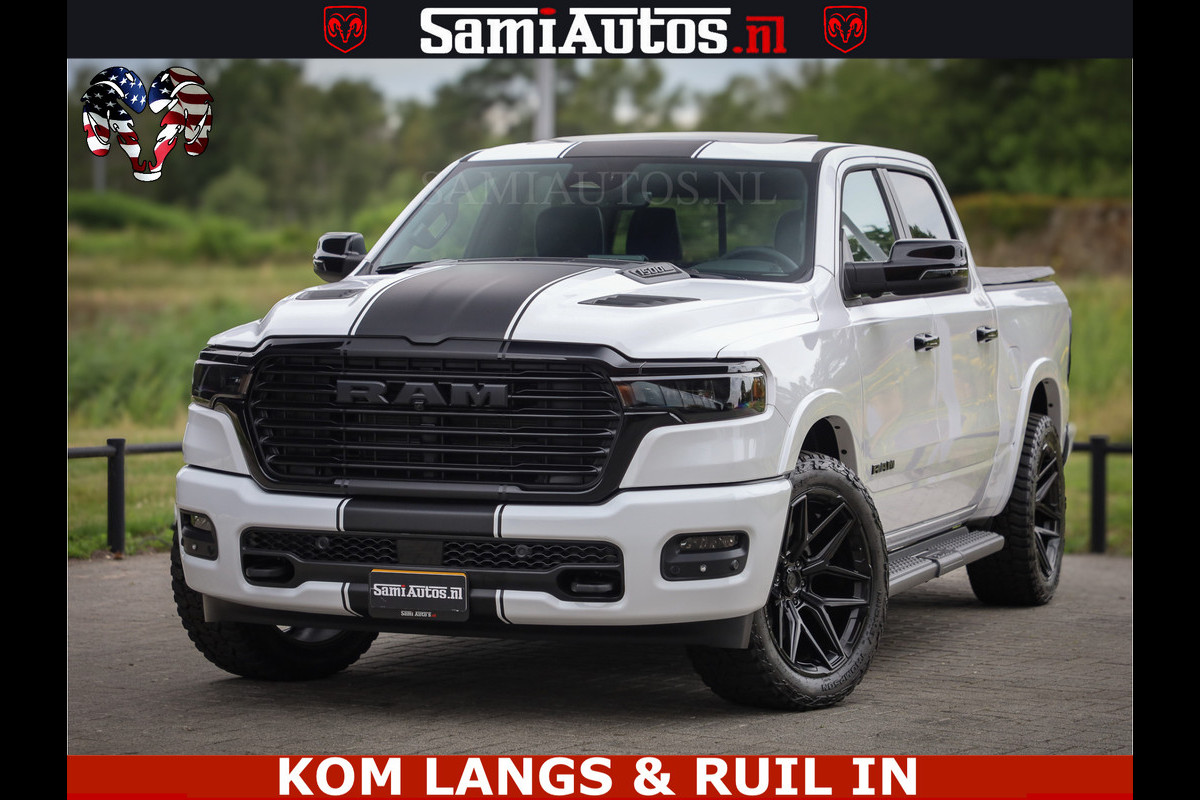 Dodge Ram PREMIUM | Full Option | De Meest Luxe Pick-Up in zijn Klasse | Comfortabele Dubbele Cabine met Royale 5 Zitplaatsen | BPM vrij | Nu Leverbaar uit Voorraad | Voorraad Nr 2230 - 8765