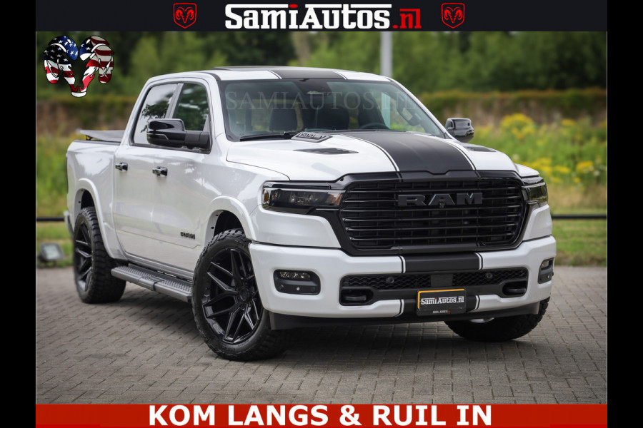 Dodge Ram PREMIUM | Full Option | De Meest Luxe Pick-Up in zijn Klasse | Comfortabele Dubbele Cabine met Royale 5 Zitplaatsen | BPM vrij | Nu Leverbaar uit Voorraad | Voorraad Nr 2230 - 8765