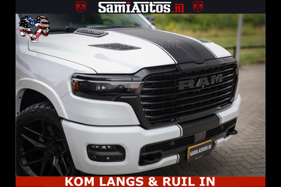 Dodge Ram PREMIUM | Full Option | De Meest Luxe Pick-Up in zijn Klasse | Comfortabele Dubbele Cabine met Royale 5 Zitplaatsen | BPM vrij | Nu Leverbaar uit Voorraad | Voorraad Nr 2230 - 8765