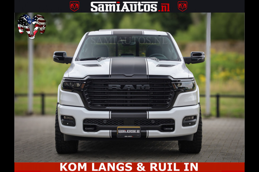 Dodge Ram PREMIUM | Full Option | De Meest Luxe Pick-Up in zijn Klasse | Comfortabele Dubbele Cabine met Royale 5 Zitplaatsen | BPM vrij | Nu Leverbaar uit Voorraad | Voorraad Nr 2230 - 8765