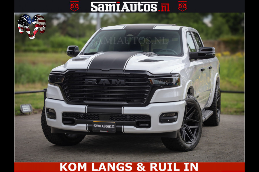 Dodge Ram PREMIUM | Full Option | De Meest Luxe Pick-Up in zijn Klasse | Comfortabele Dubbele Cabine met Royale 5 Zitplaatsen | BPM vrij | Nu Leverbaar uit Voorraad | Voorraad Nr 2230 - 8765