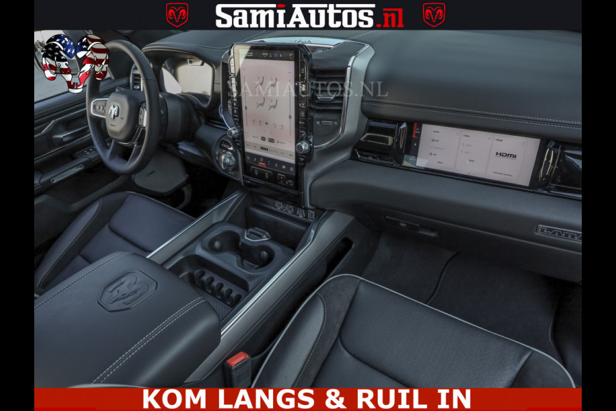 Dodge Ram PREMIUM | Full Option | De Meest Luxe Pick-Up in zijn Klasse | Comfortabele Dubbele Cabine met Royale 5 Zitplaatsen | BPM vrij | Nu Leverbaar uit Voorraad | Voorraad Nr 2230 - 8765