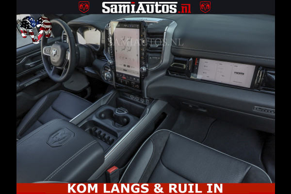 Dodge Ram PREMIUM | Full Option | De Meest Luxe Pick-Up in zijn Klasse | Comfortabele Dubbele Cabine met Royale 5 Zitplaatsen | BPM vrij | Nu Leverbaar uit Voorraad | Voorraad Nr 2230 - 8765