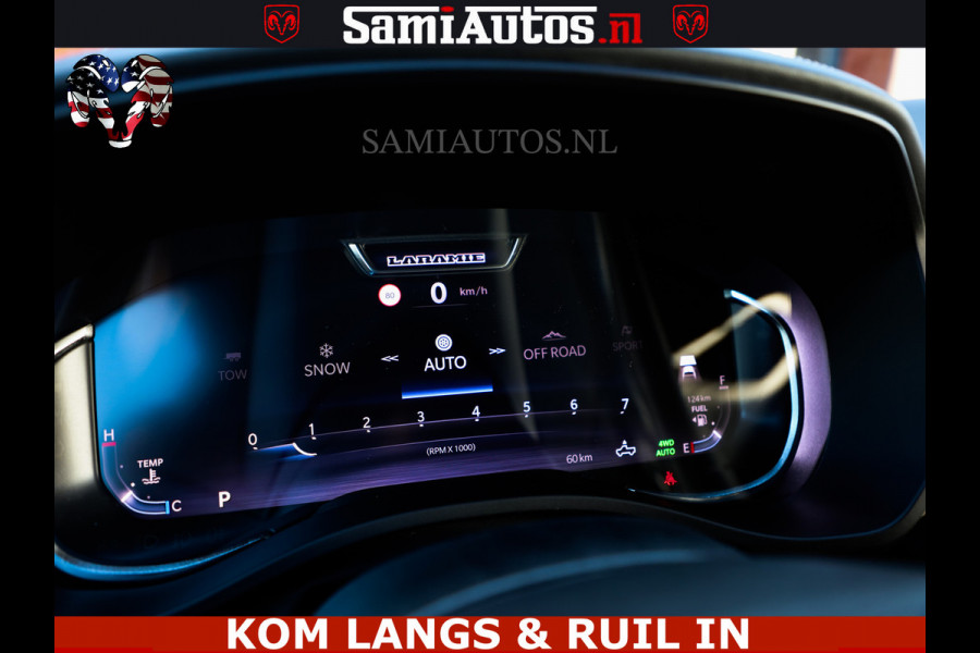 Dodge Ram PREMIUM | Full Option | De Meest Luxe Pick-Up in zijn Klasse | Comfortabele Dubbele Cabine met Royale 5 Zitplaatsen | BPM vrij | Nu Leverbaar uit Voorraad | Voorraad Nr 2230 - 8765